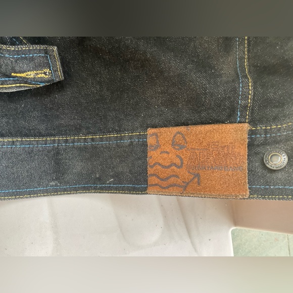 RARE FAT ALBERT AND THE JUNKYARD GANG DARK DENIM PLATNIUM FABU JACKET 4x - Picture 5 of 7